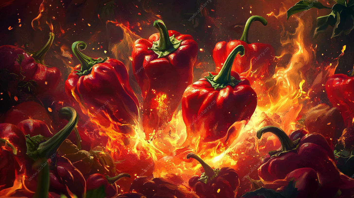 火焰中的红辣椒