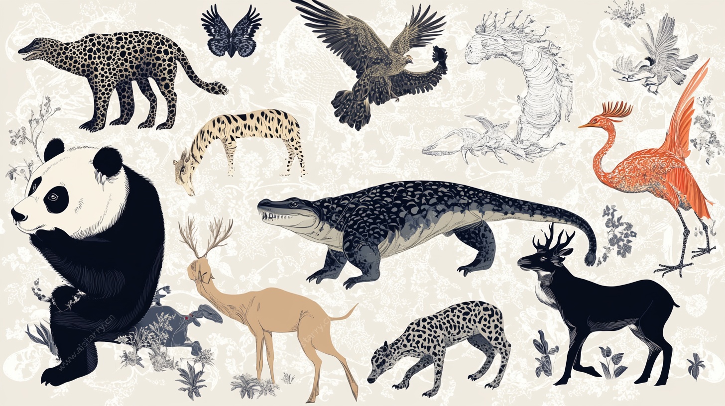 动物插画集合