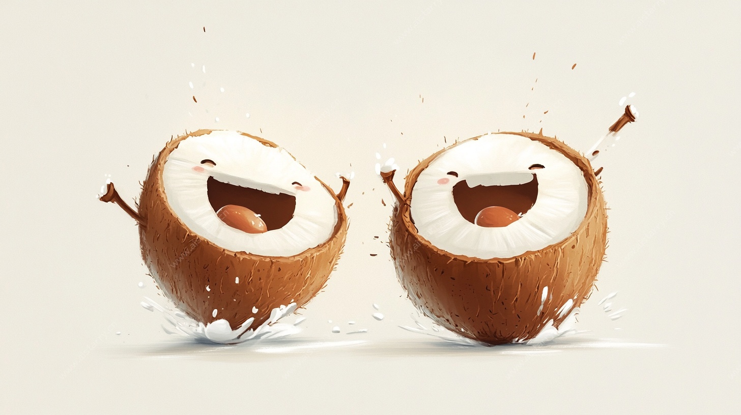 开心椰子欢乐互动场景