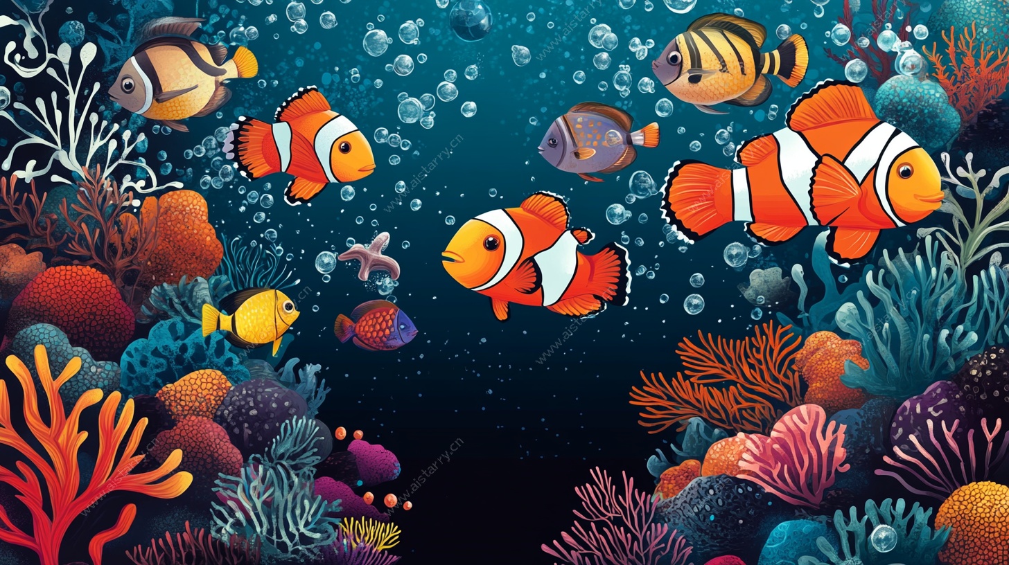 海底小丑鱼的奇幻世界