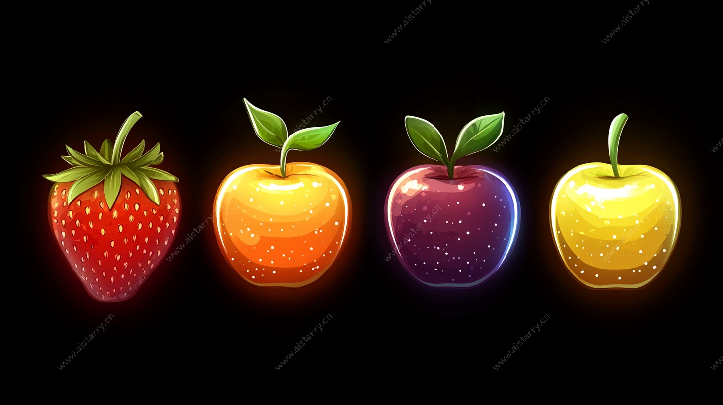 发光水果组合