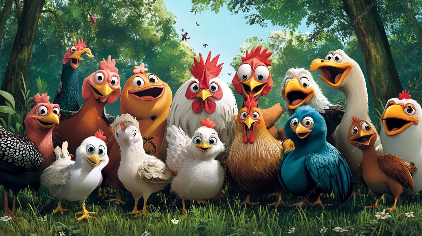 欢乐鸡群大集合