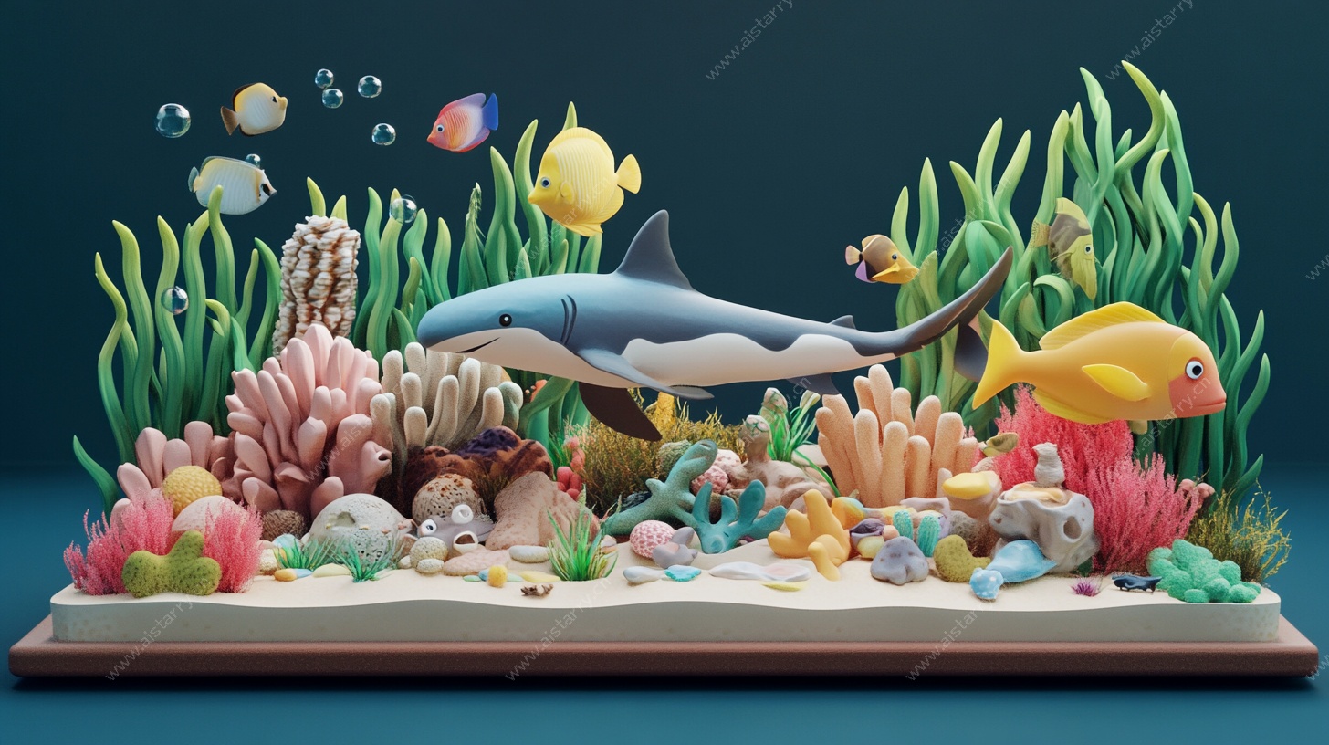 海底奇幻微景观