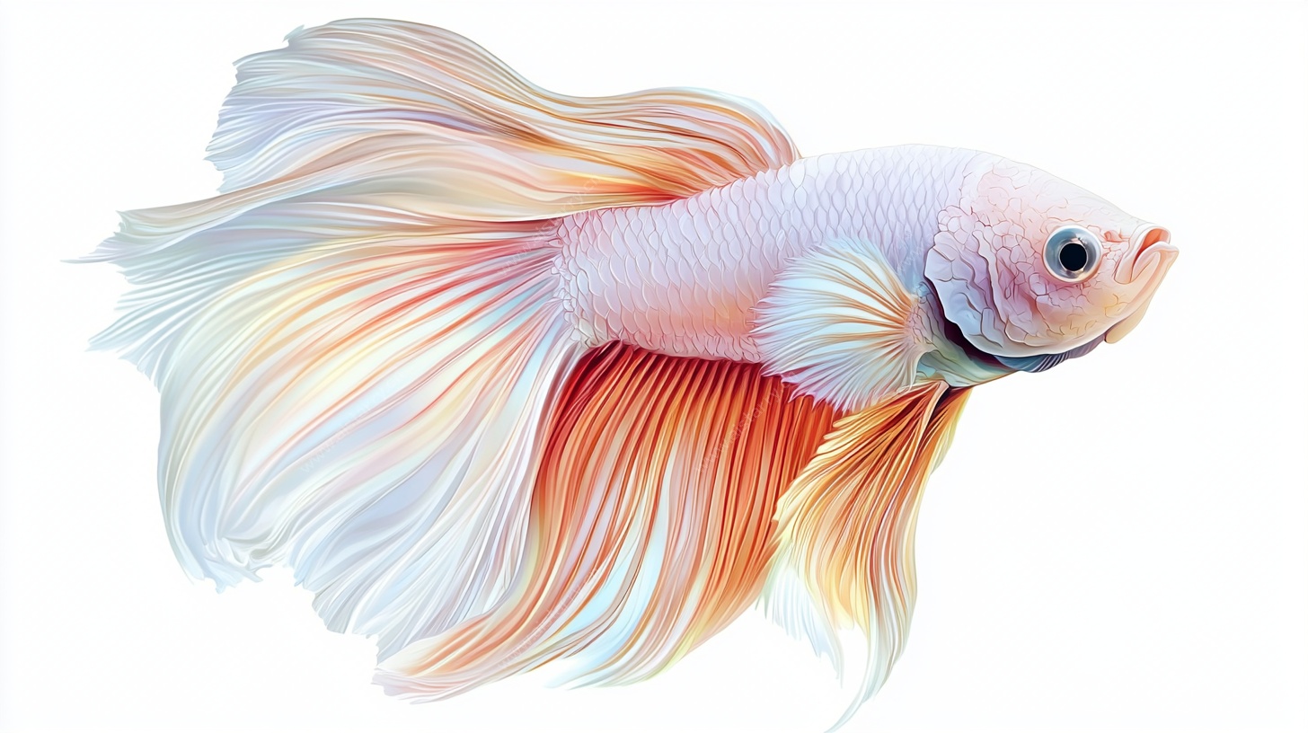 梦幻飘逸的暹罗斗鱼