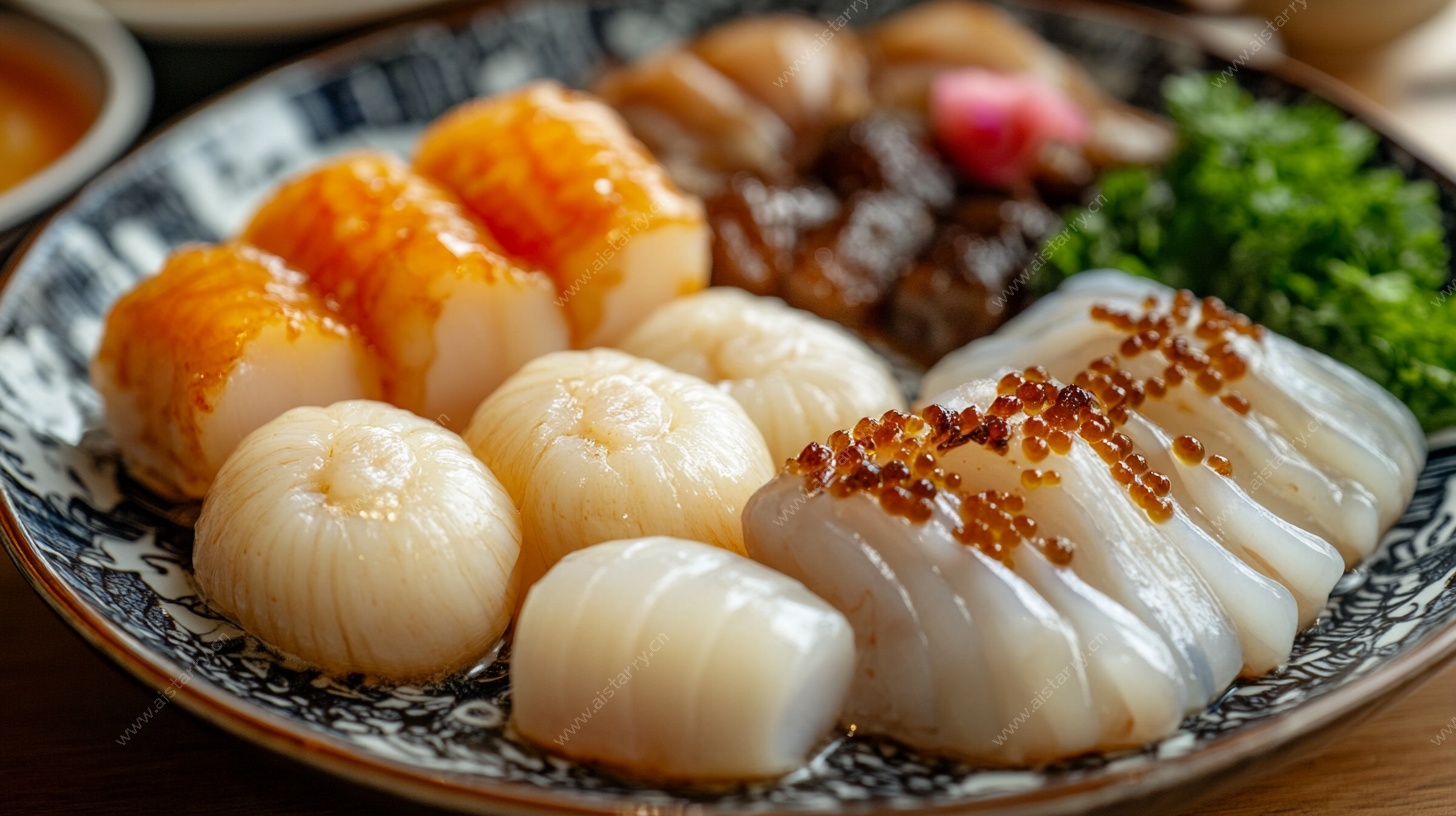 日式海鲜刺身拼盘