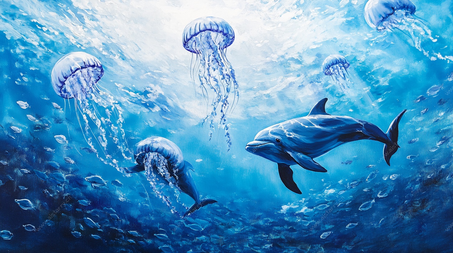 梦幻海底世界的海洋精灵