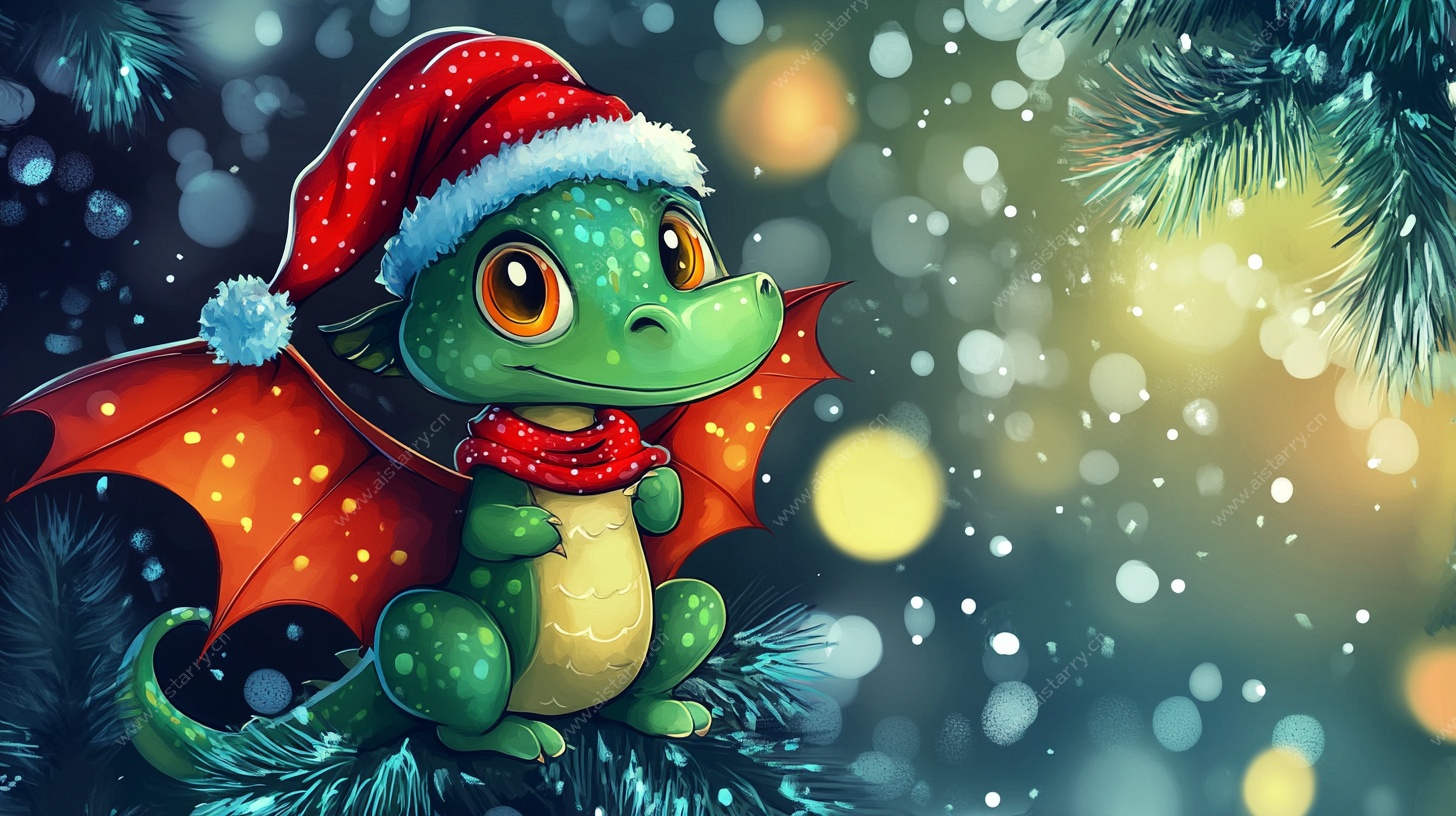 圣诞小恐龙的奇幻时刻