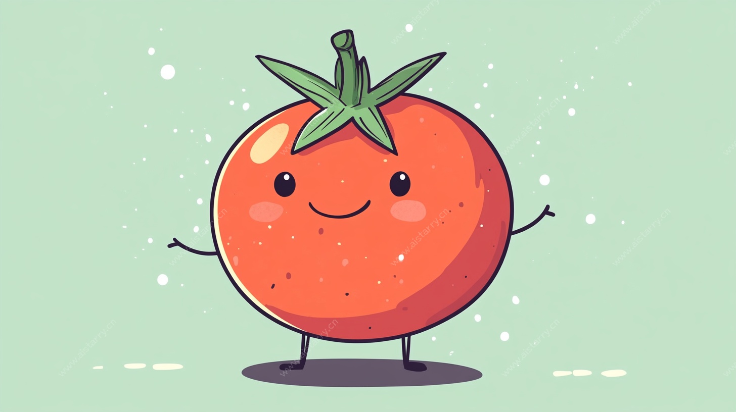 可爱番茄卡通形象