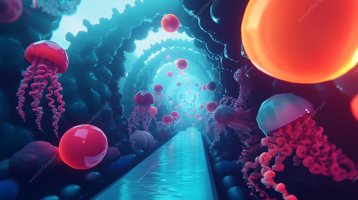 梦幻海底水母通道奇景