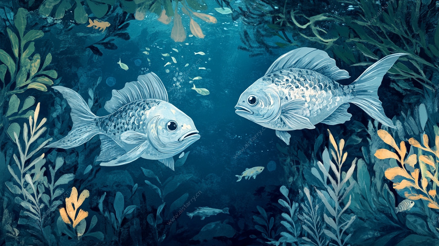 海底双鱼的奇幻世界