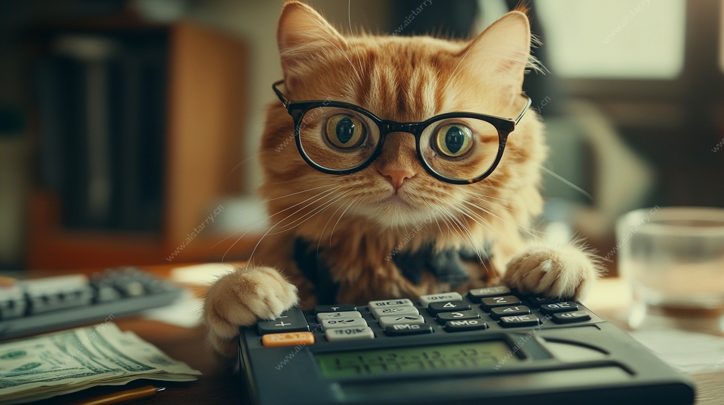 萌猫化身小会计