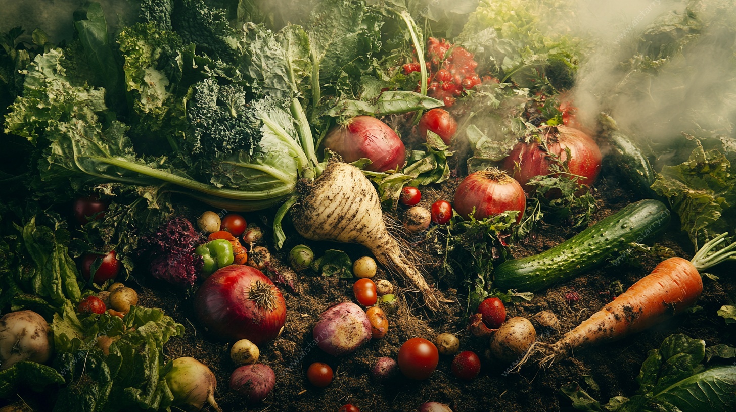 多彩新鲜蔬菜大集合