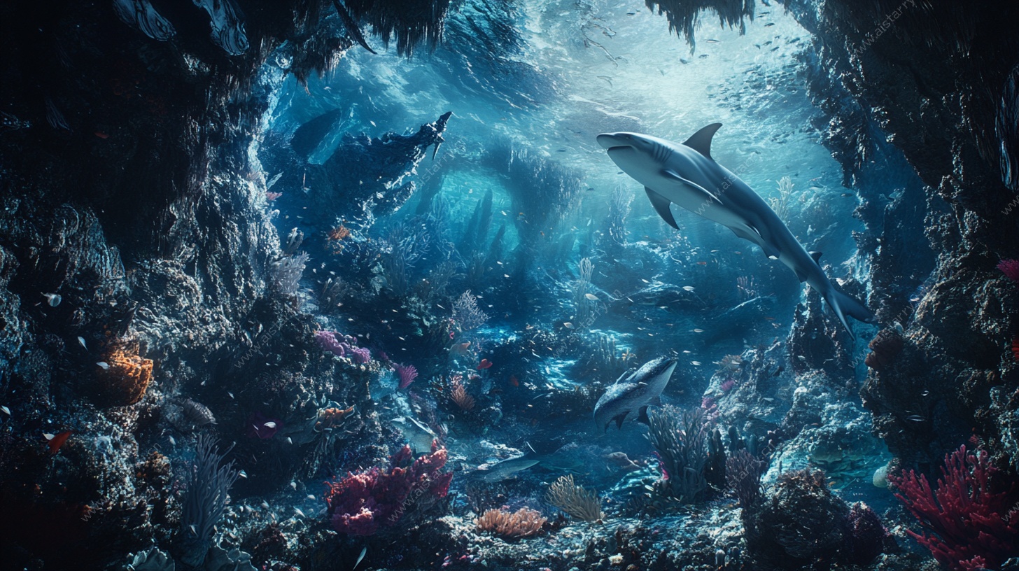 梦幻海底世界 海豚共舞