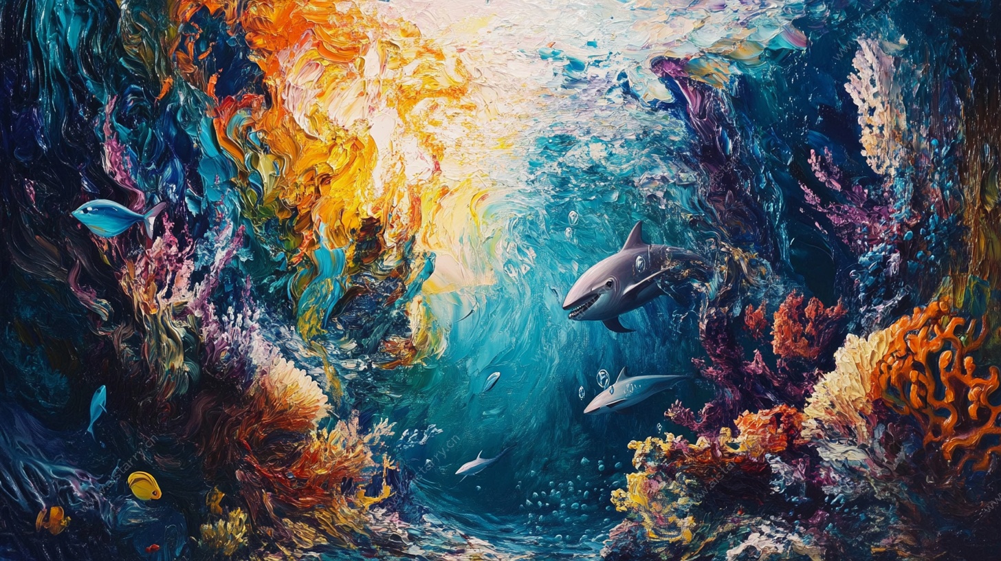 梦幻海底世界奇幻景观