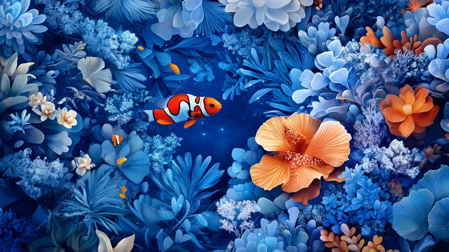 海底花卉奇幻世界