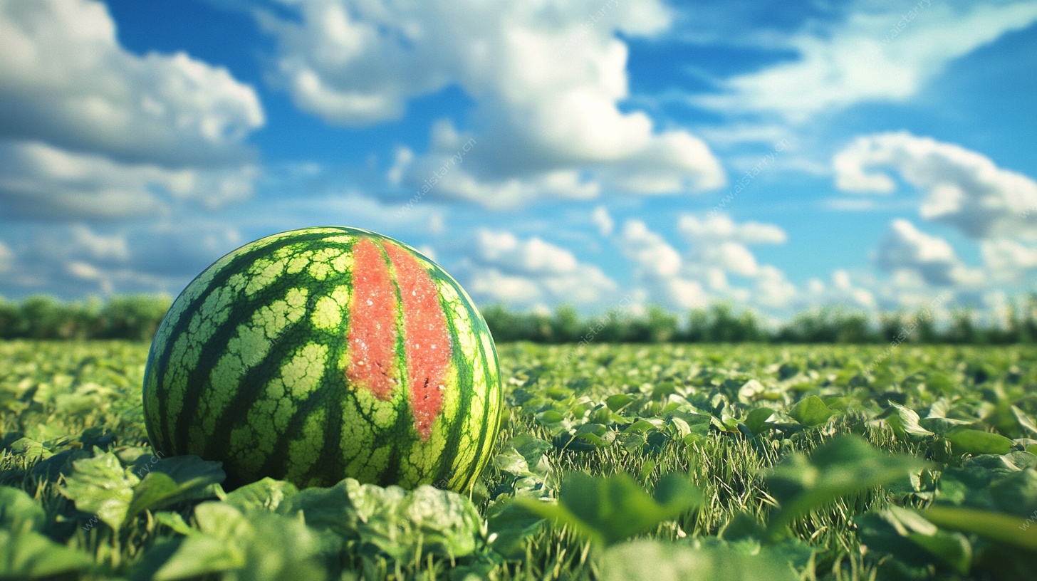 田野中的大西瓜