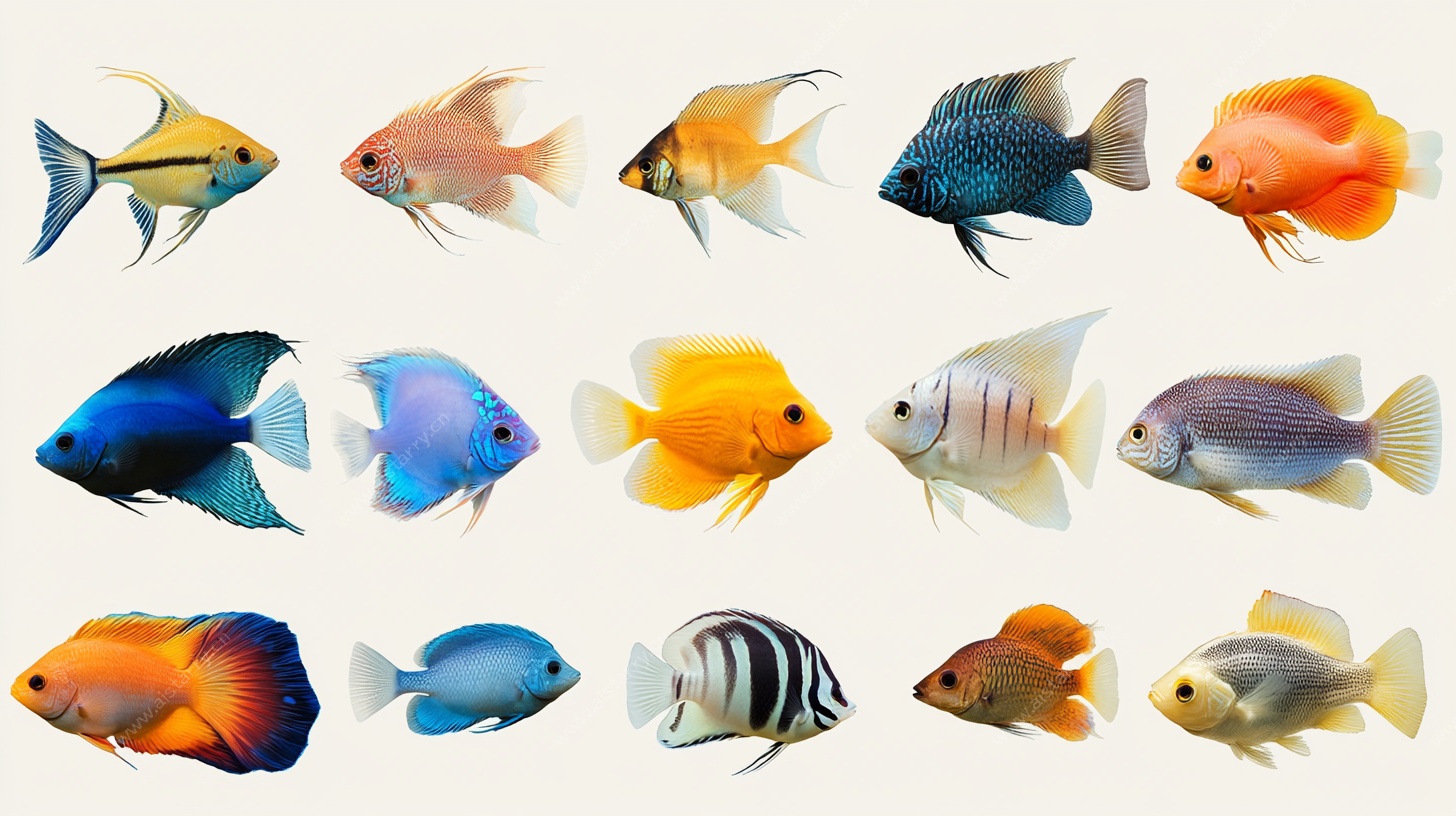 多彩观赏鱼集合展示