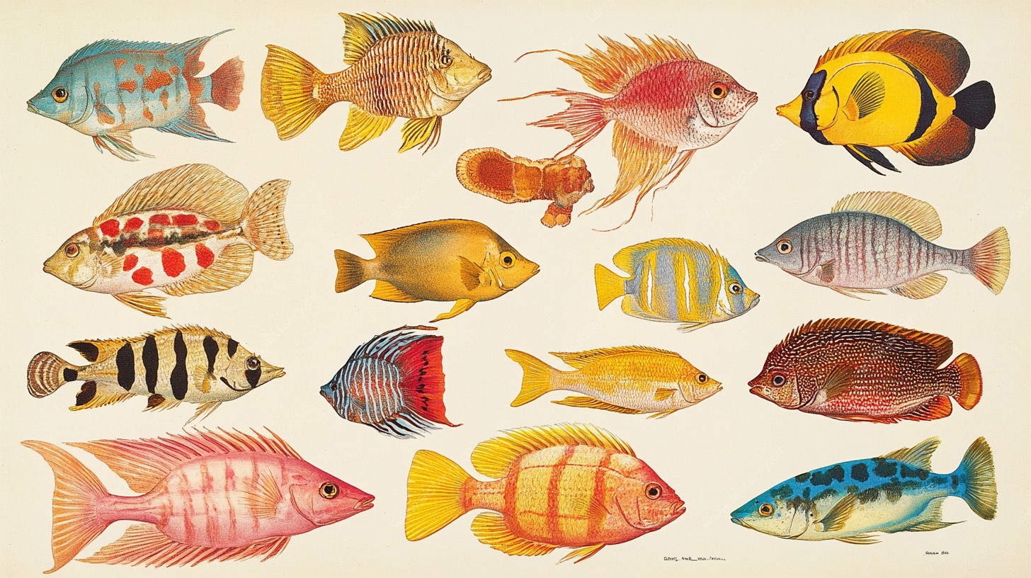 多彩热带观赏鱼图鉴