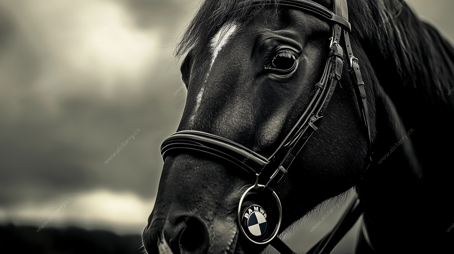 黑马特写 尽显优雅气质