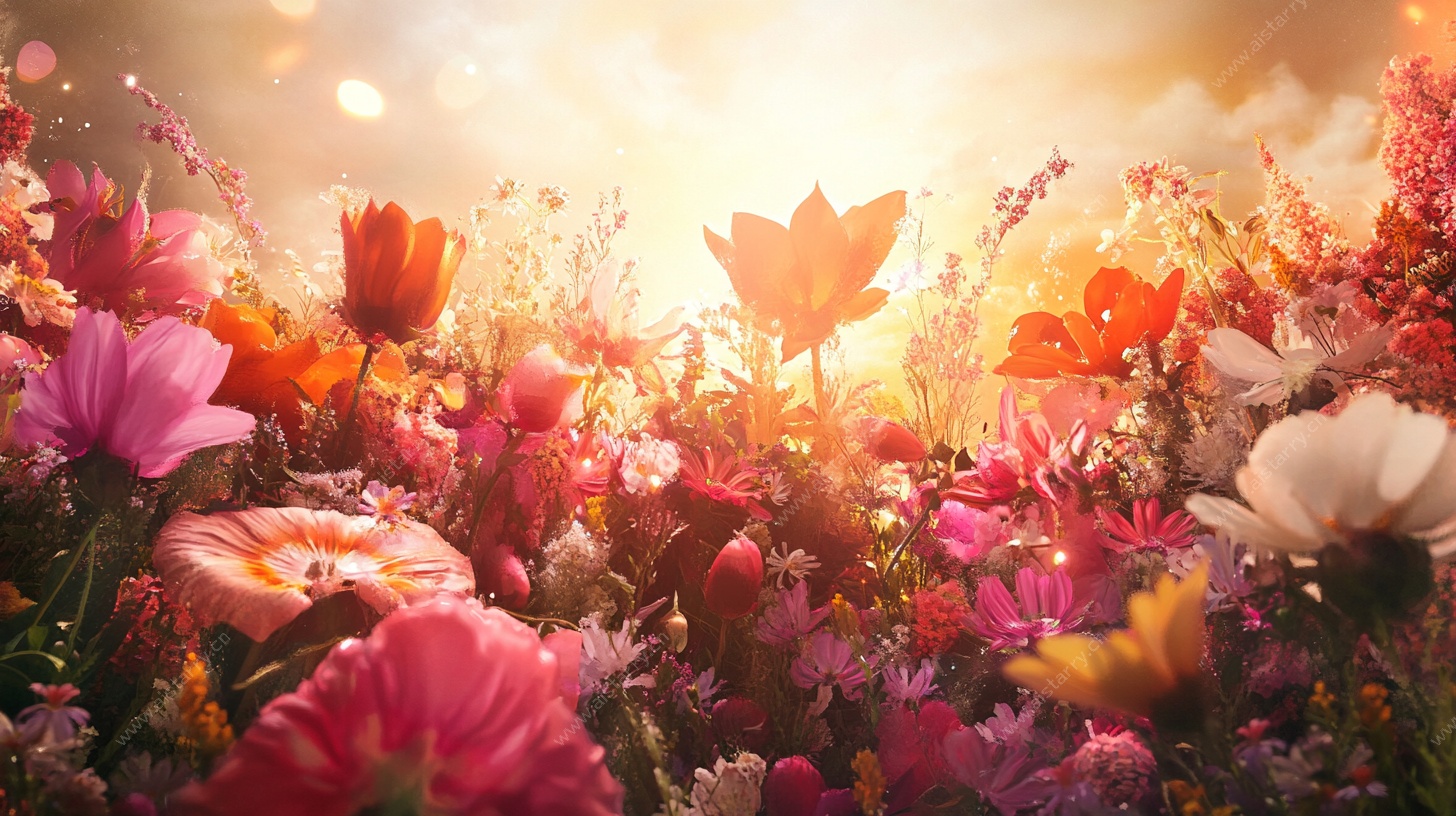 春日花海 阳光烂漫绽放