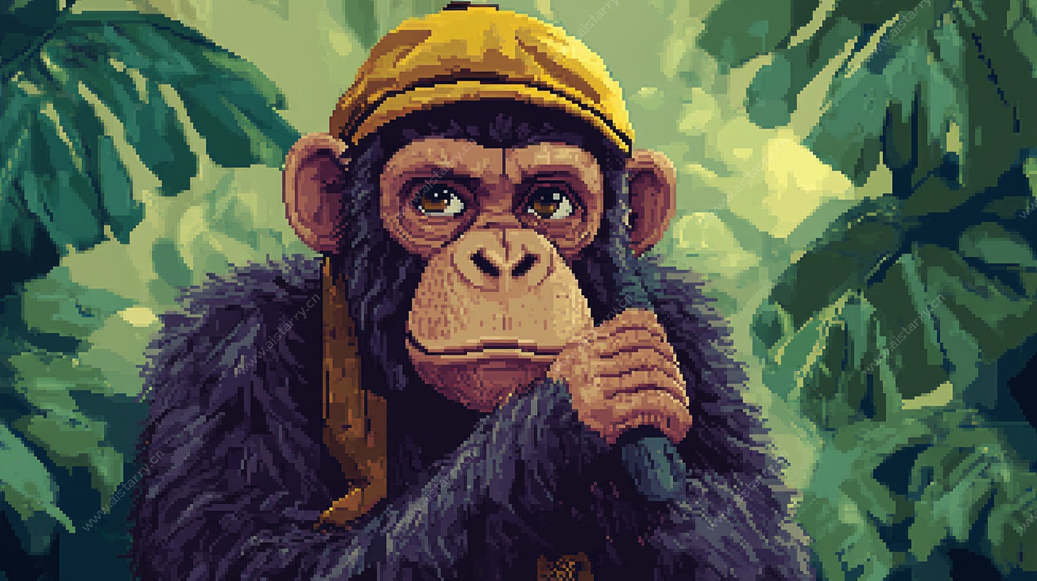 戴帽猩猩的丛林奇遇