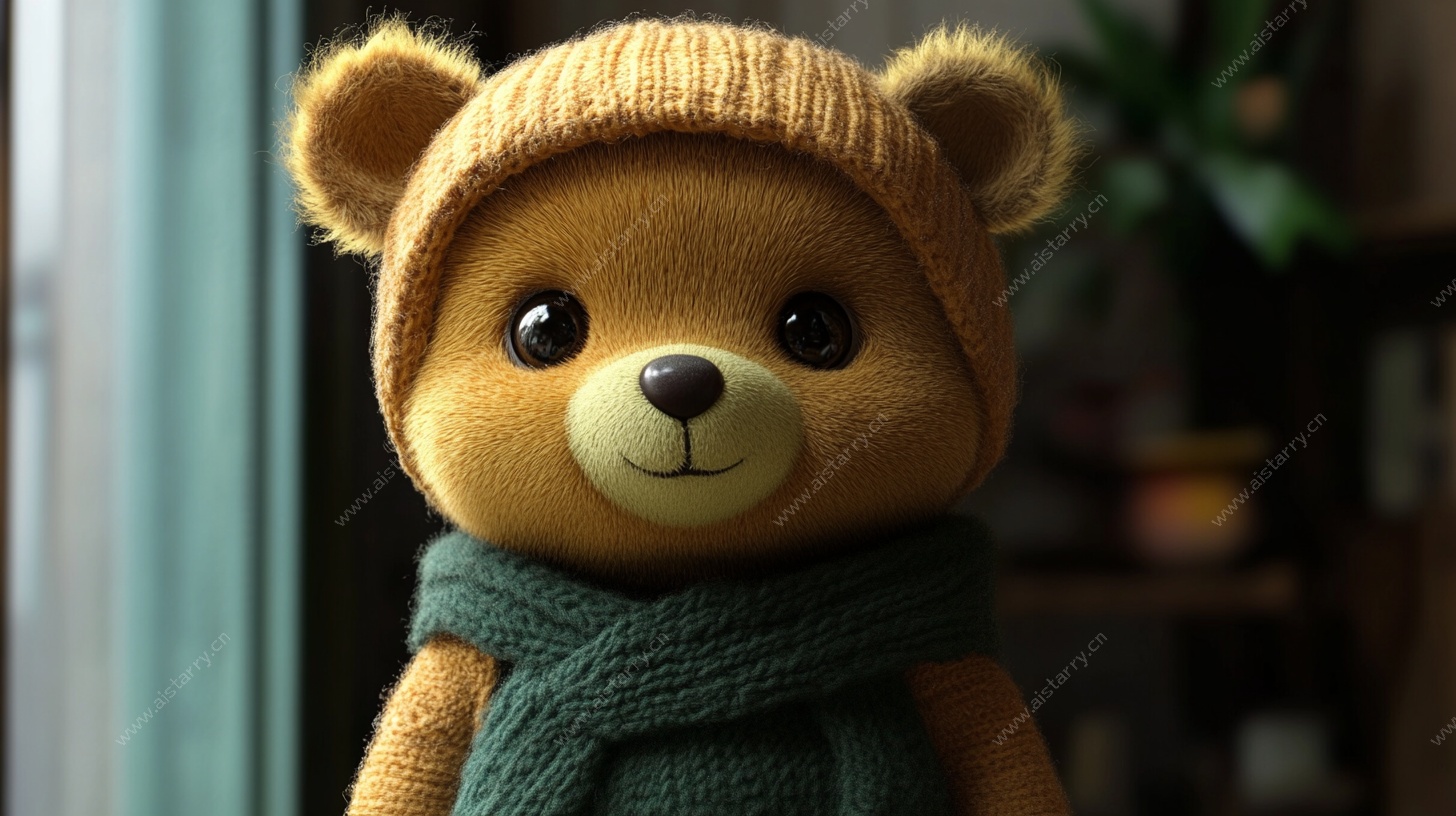 可爱小熊玩偶 温暖风装扮