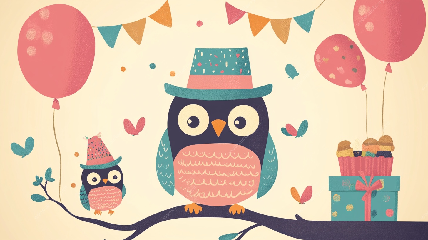 猫头鹰的欢乐派对