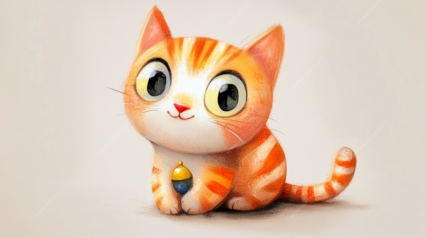 可爱卡通小猫咪摆件