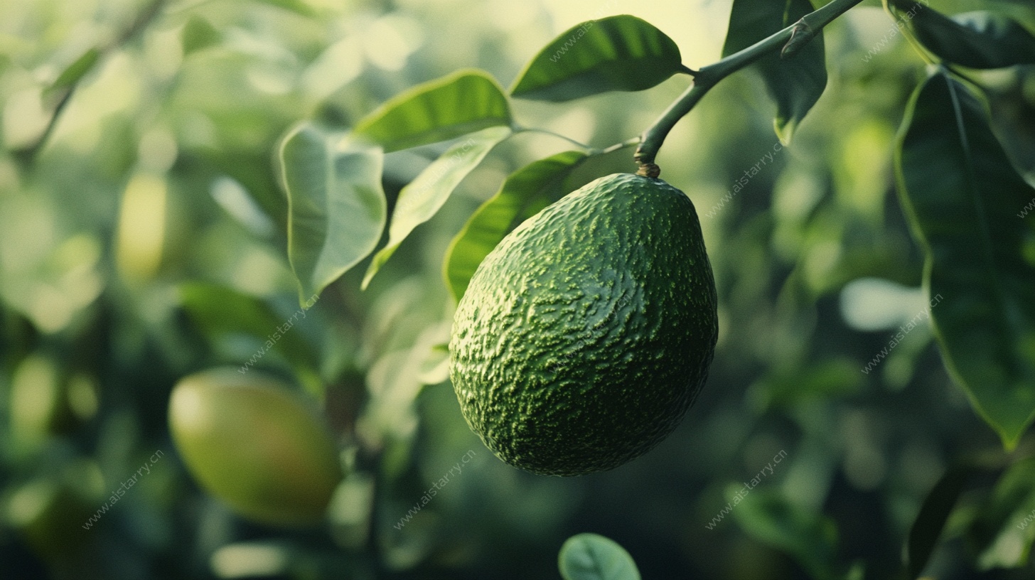 枝头牛油果 清新自然风