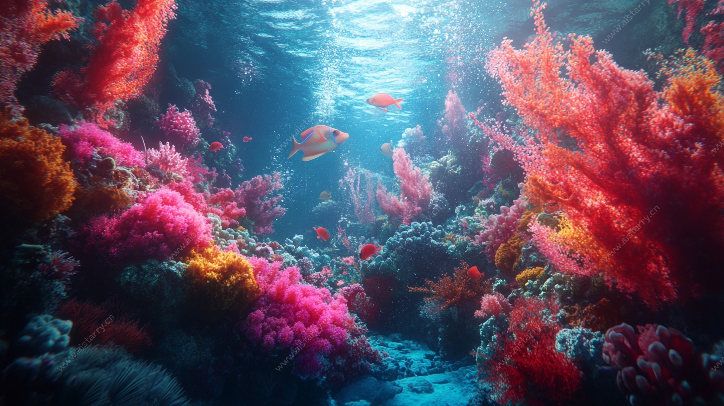 梦幻海底珊瑚世界
