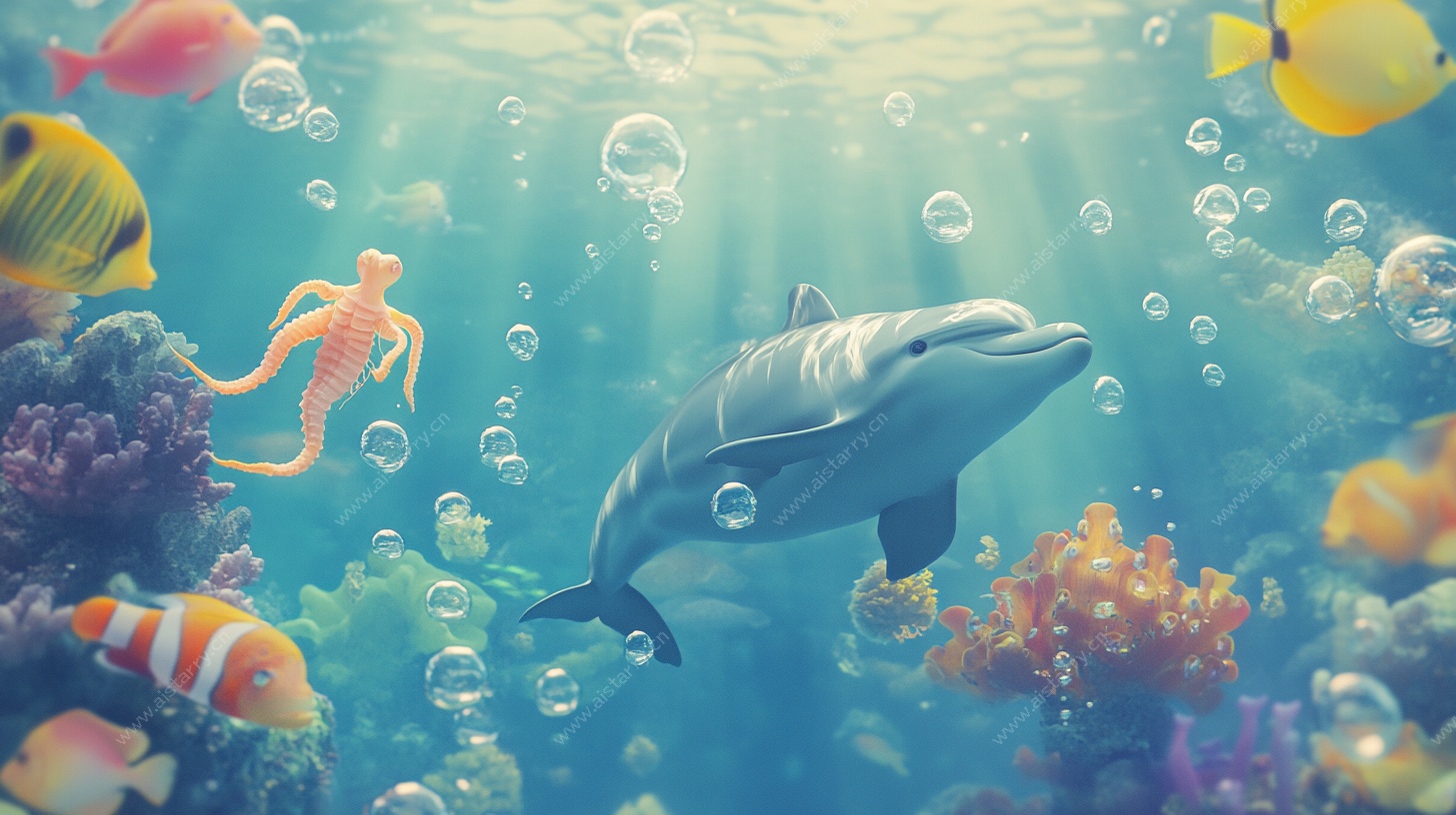 梦幻海底世界的海洋精灵