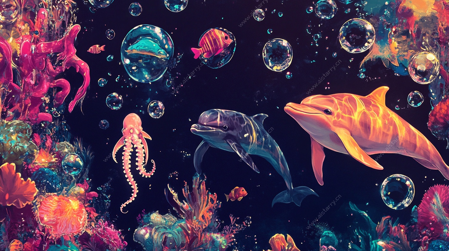 梦幻海底世界的奇妙生物