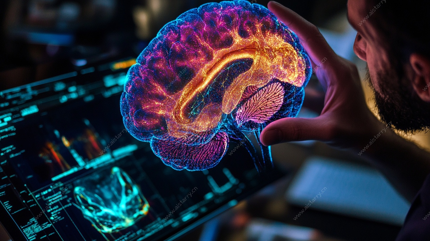 探索大脑奥秘的科技场景