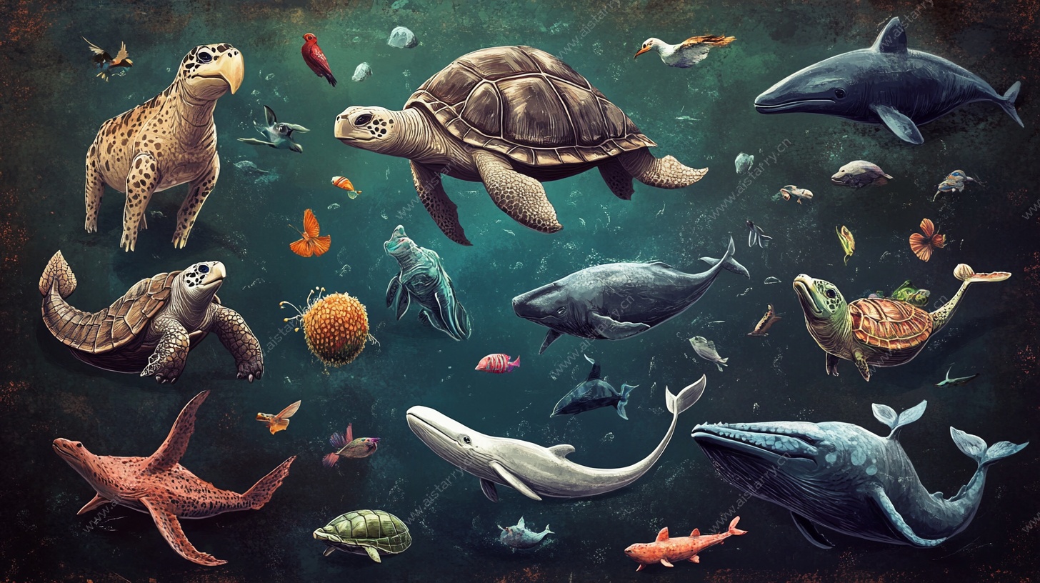 海洋生物大集合