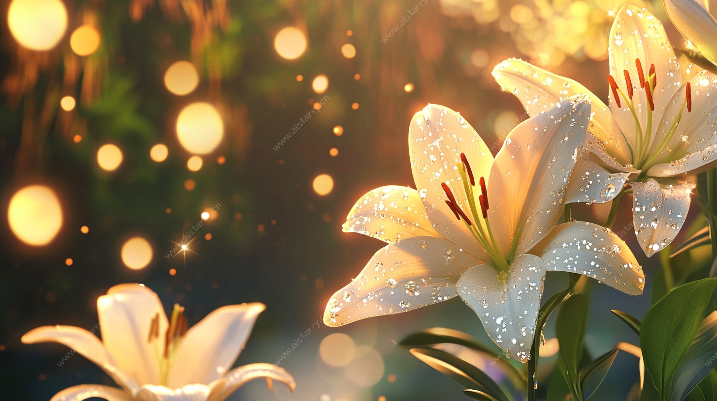 梦幻百合 闪耀微光