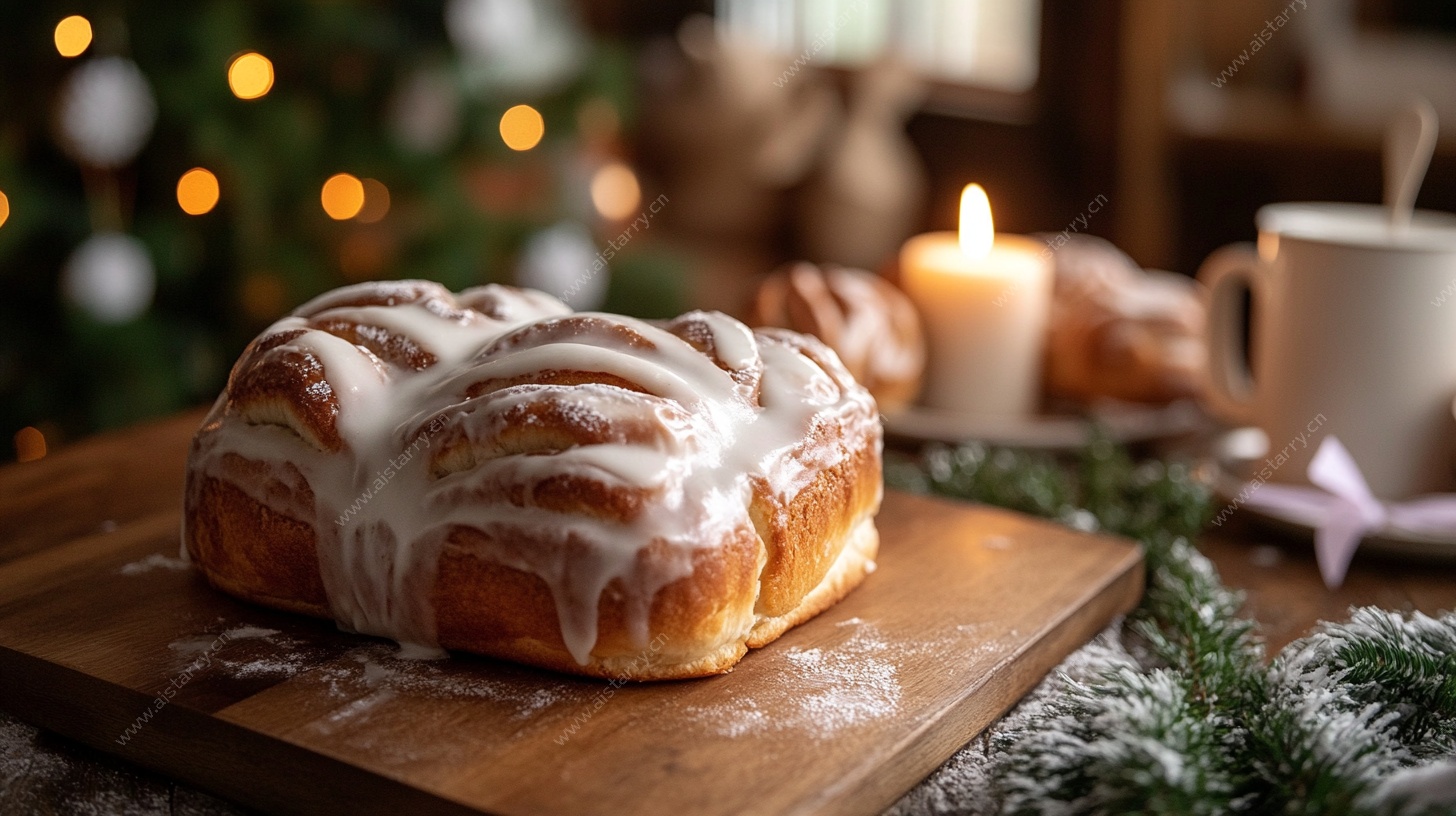 圣诞肉桂卷 温馨节日美食