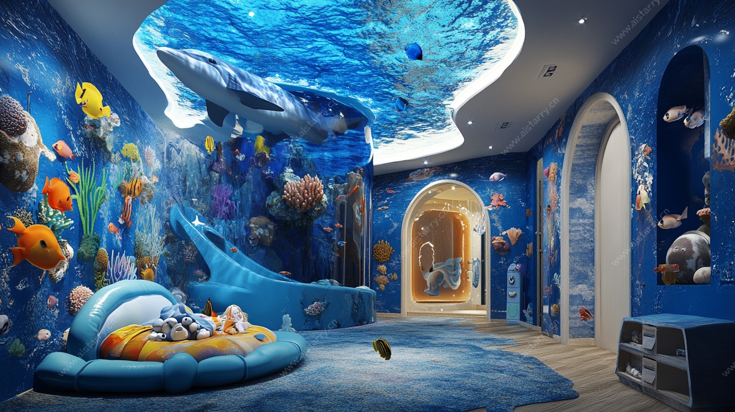 海底主题梦幻儿童房