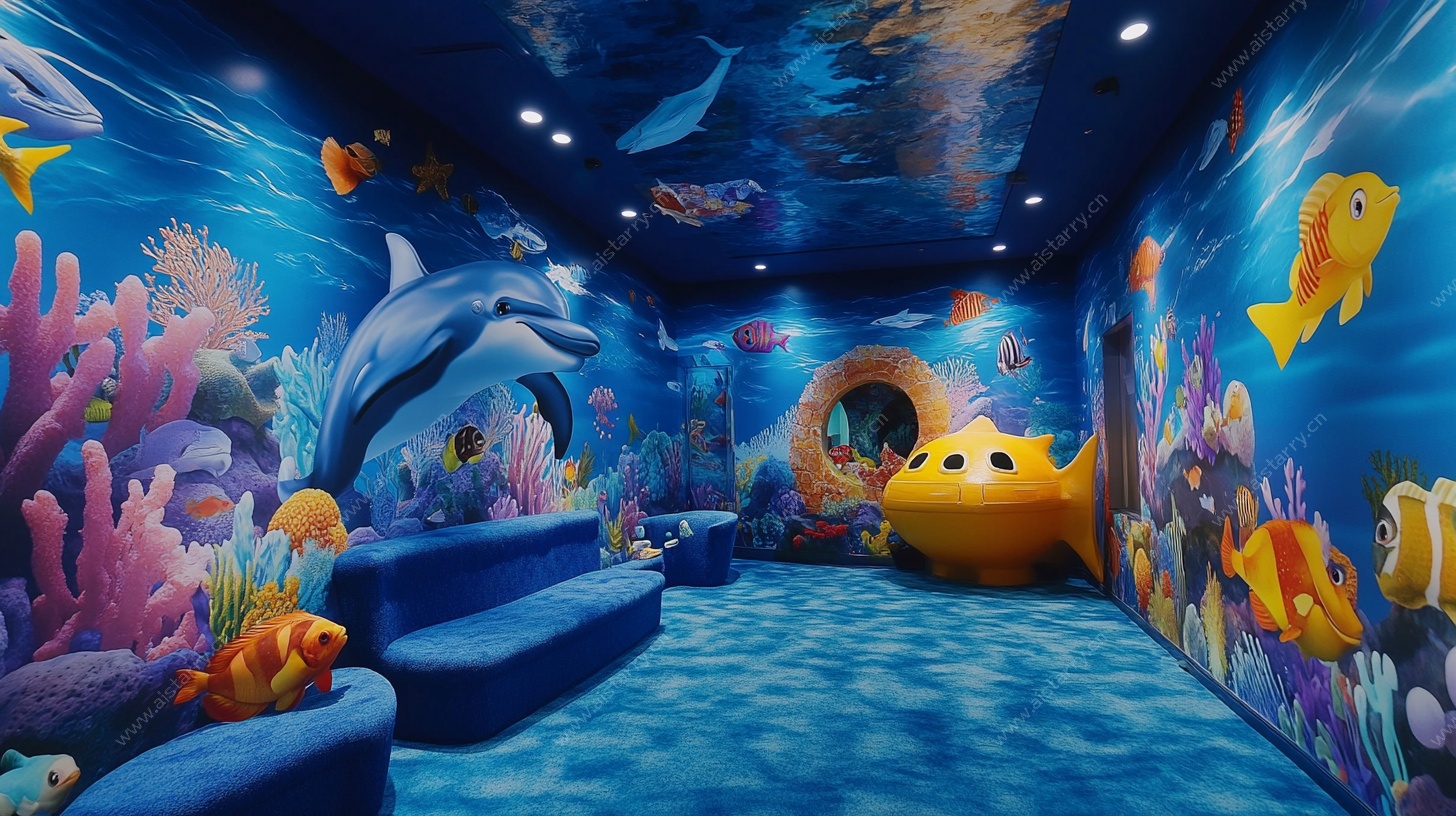 海底主题儿童娱乐空间