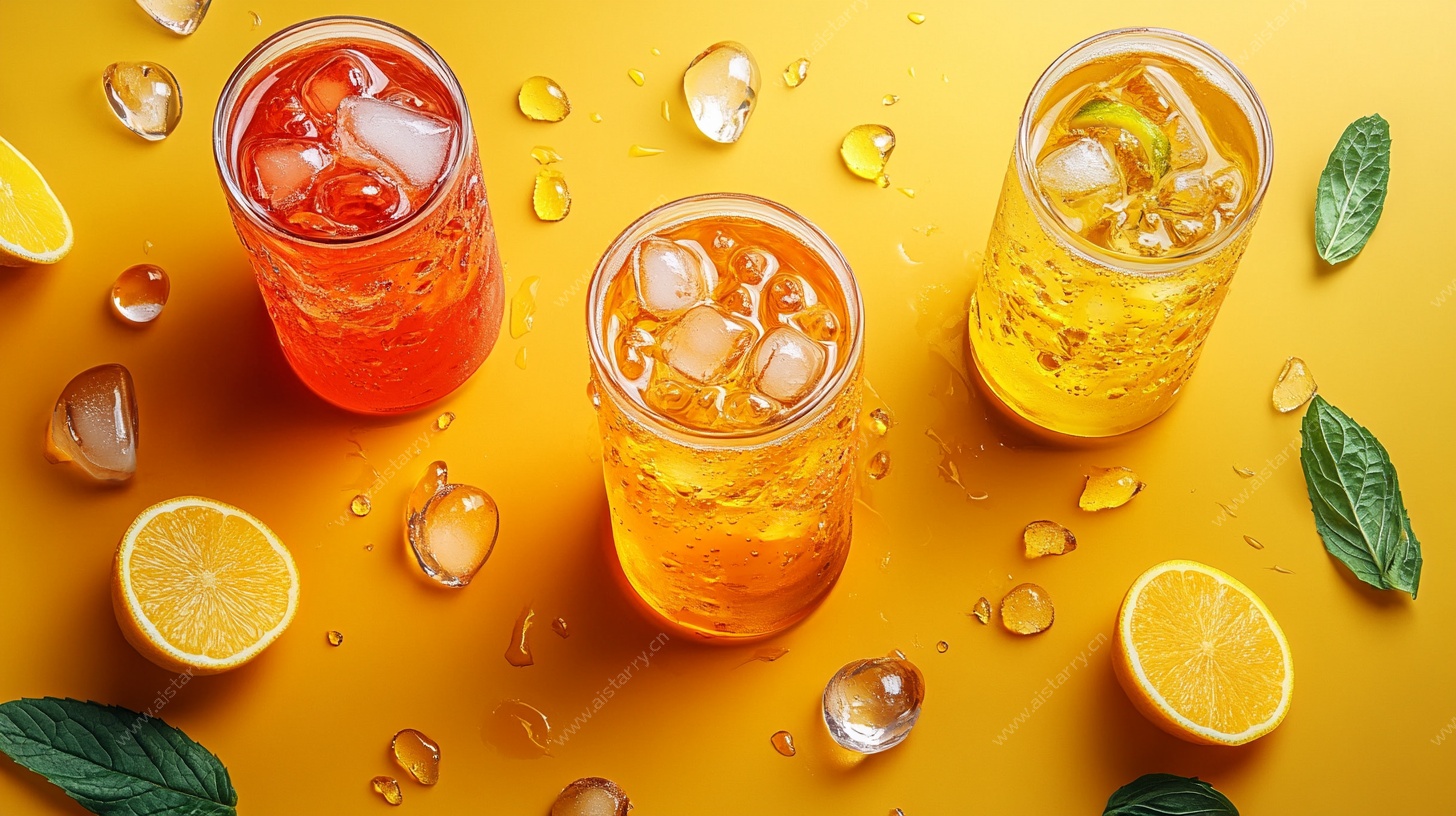 多彩冰饮 夏日清凉诱惑