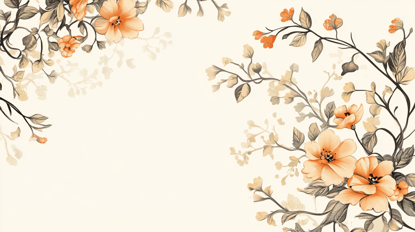 花卉装饰背景图