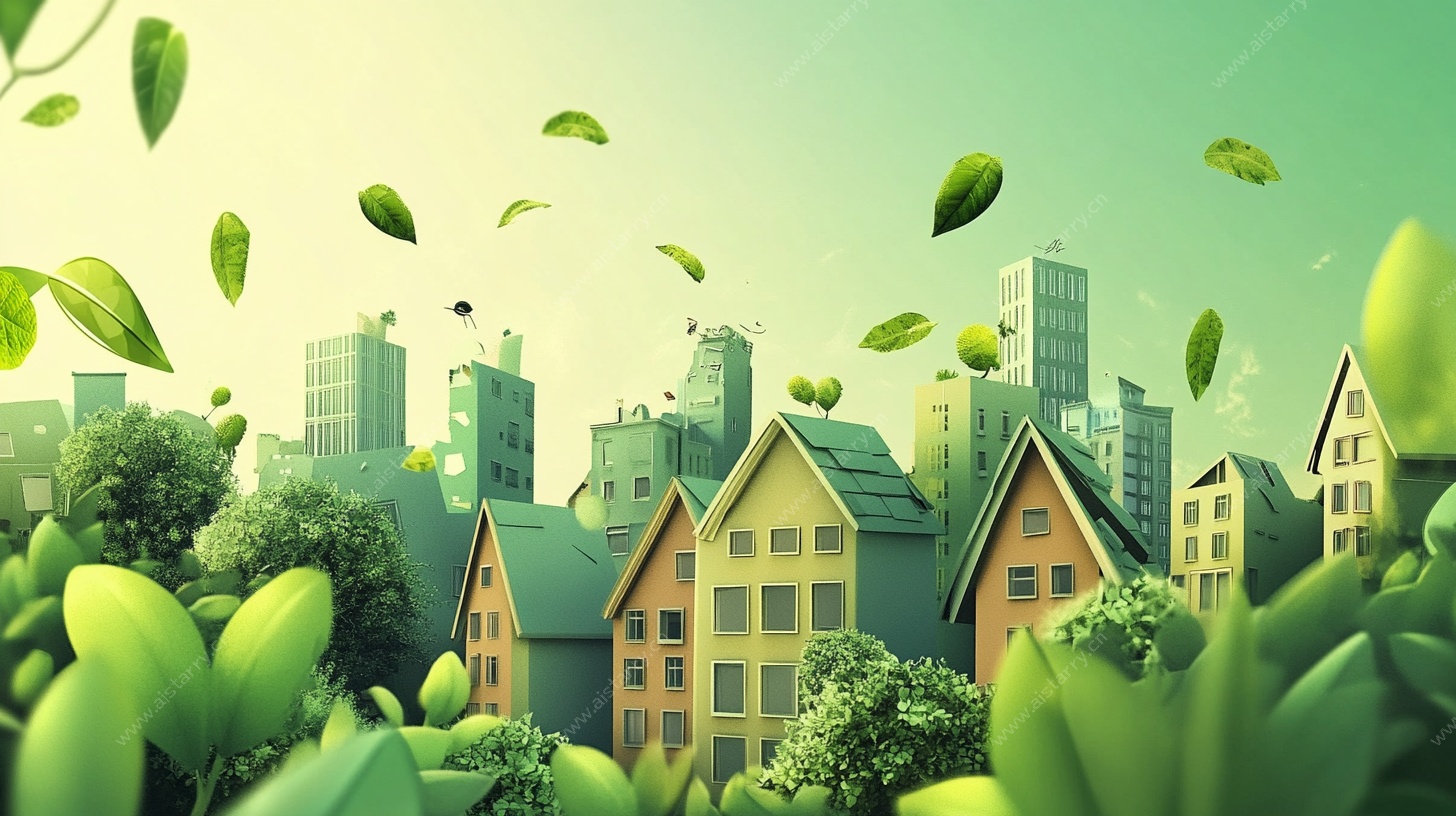 绿色生态城市景象