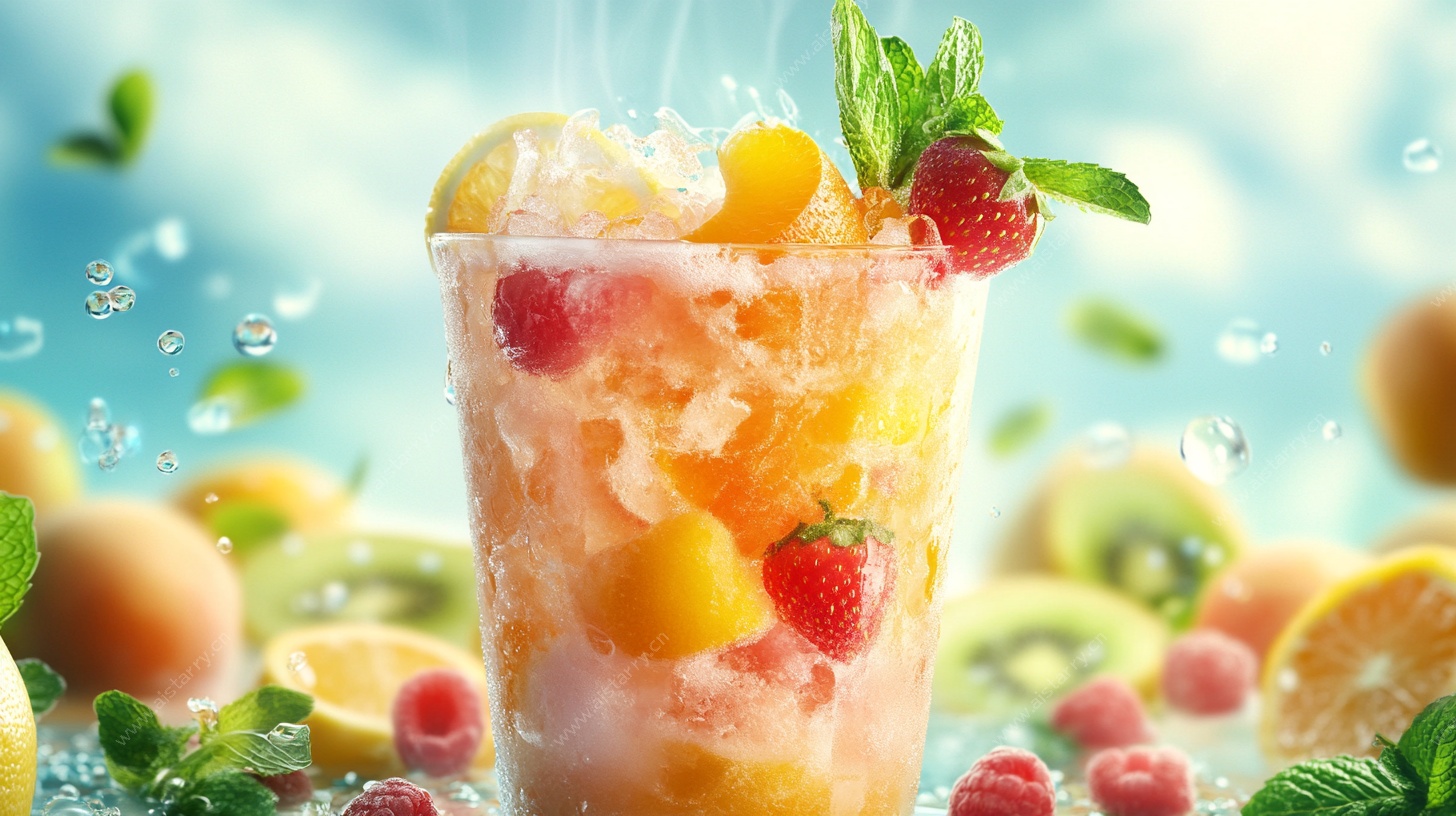 缤纷鲜果冰饮 清爽诱惑