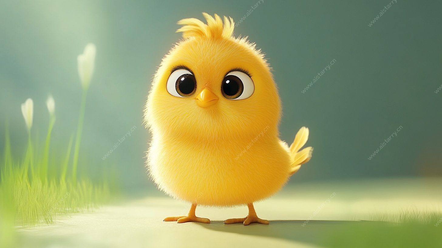 可爱小黄鸡 萌趣登场