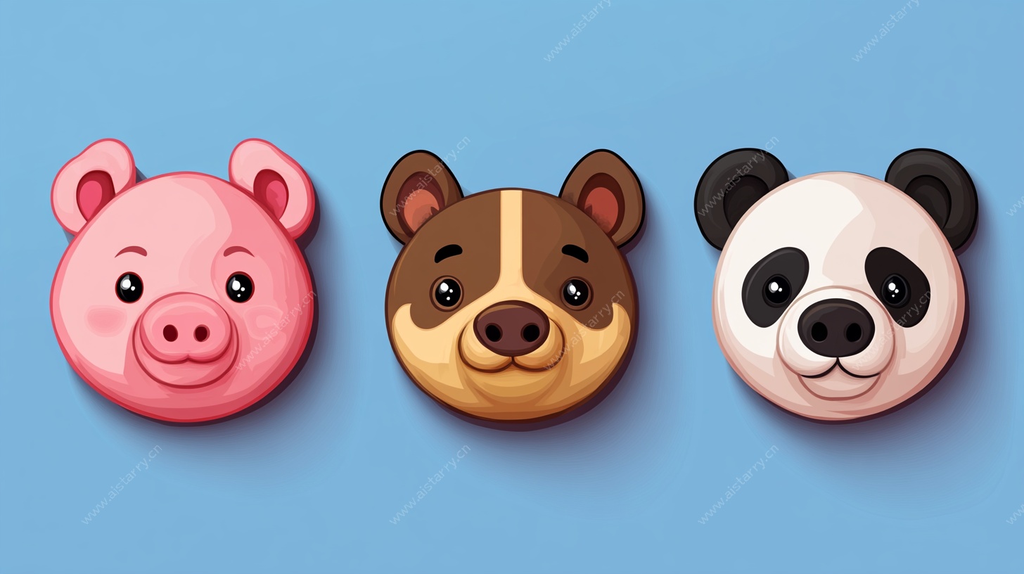 可爱动物头像集合