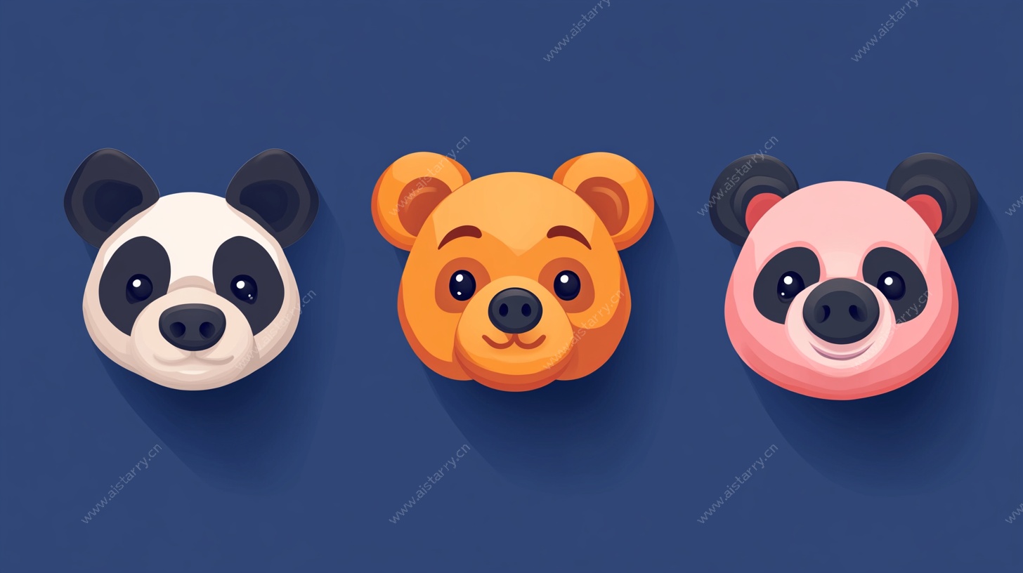 可爱动物头像集合