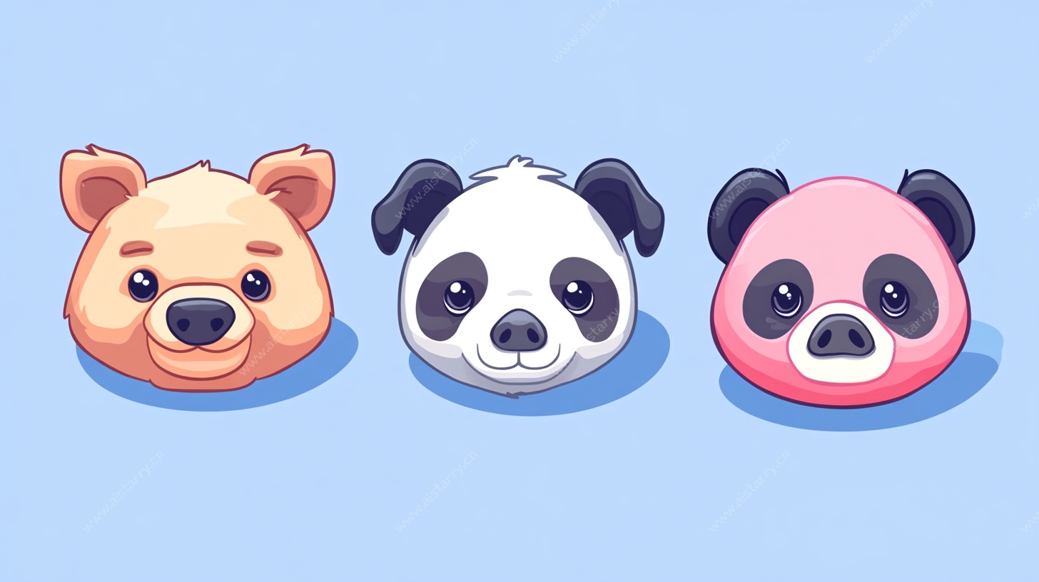 可爱动物头像集合