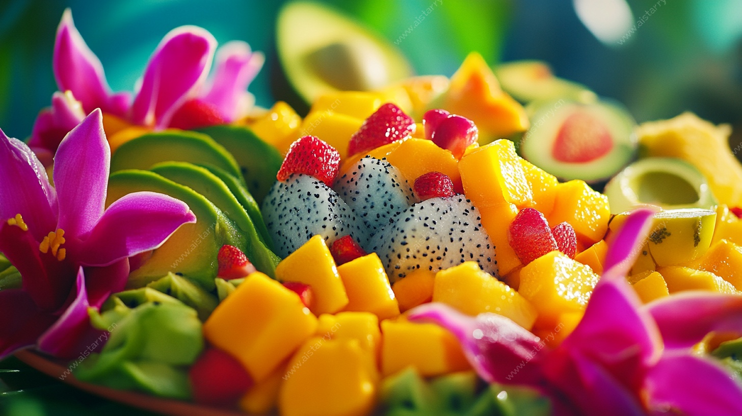 缤纷多彩水果拼盘