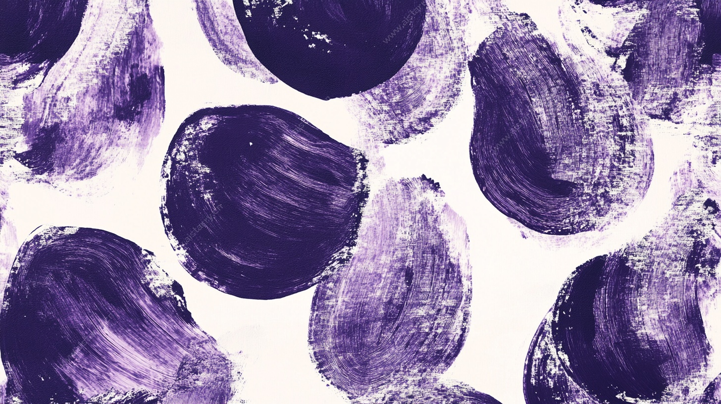 紫色笔触水彩纹理图案