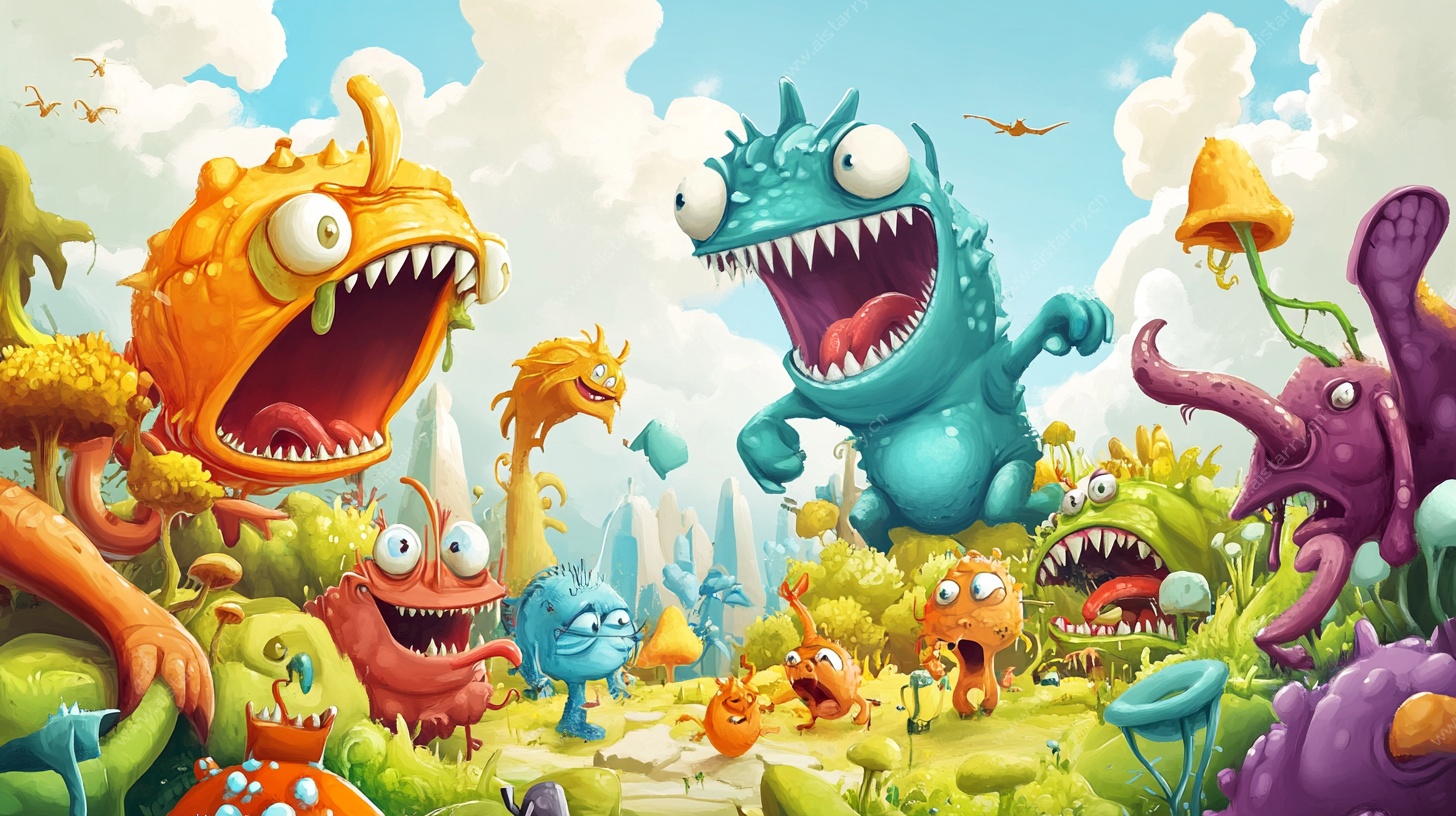 奇幻怪兽的欢乐冒险世界