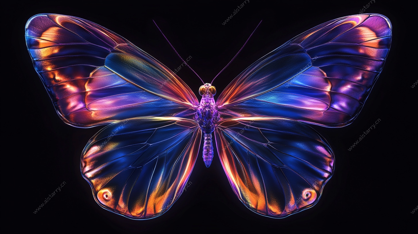 炫彩梦幻蝴蝶